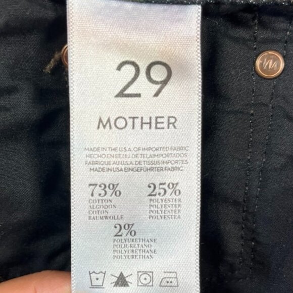 Mother The Looker Magical Forest Jeans Size 34 Floral Denim Made in USA - Picture 4 of 12